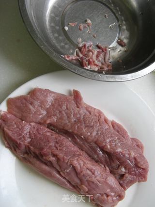 【COOK100畅销组合装试用报告报告1】香葱里脊卷的做法步骤:2