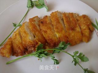 炸鸡排的做法步骤：7