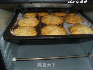 【映映烘焙】饼干篇——芝麻酥饼的做法步骤：13