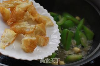 立夏。【丝瓜烩油条】的做法步骤:15