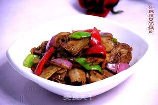 什锦蔬菜回锅肉的做法步骤:10