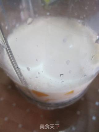 芒果牛奶布丁(附取芒果肉方法)的做法步骤:8