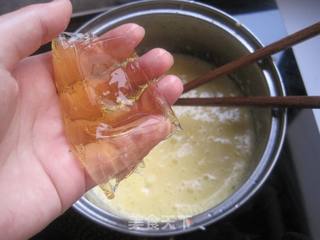芒果牛奶布丁(附取芒果肉方法)的做法步骤:11