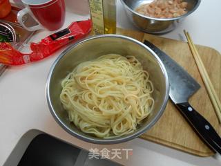 咖喱鸡肉宽意面的做法步骤：5