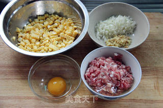 我就是爱吃饼之 【猪肉玉米绿豆饼】的做法步骤:2