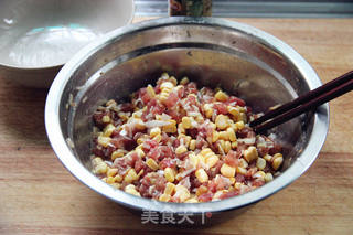 我就是爱吃饼之 【猪肉玉米绿豆饼】的做法步骤:8