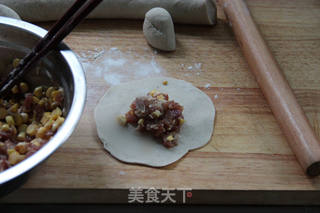 我就是爱吃饼之 【猪肉玉米绿豆饼】的做法步骤:13