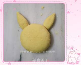 蒸包版皮卡丘的做法步骤:3