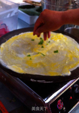 在家自制煎饼果子的做法步骤:6