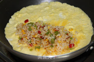 在家也能做出餐厅范哦~【日式蛋包饭】的做法步骤:9