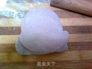 桑葚玫瑰馒头——淡淡的浪漫的做法步骤:10