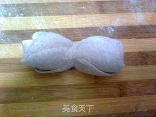 桑葚玫瑰馒头——淡淡的浪漫的做法步骤:12