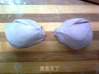 桑葚玫瑰馒头——淡淡的浪漫的做法步骤:13