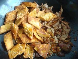 馕炒烤肉-------新疆味道的做法步骤:9