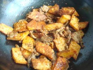 馕炒烤肉-------新疆味道的做法步骤:11