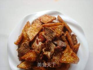 馕炒烤肉-------新疆味道的做法步骤:12