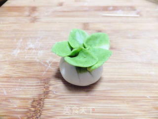 象形白菜蒸饺的做法步骤:7