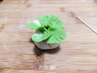 象形白菜蒸饺的做法步骤:8