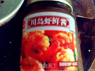 虾鲜酱清蒸黄鱼的做法步骤:4