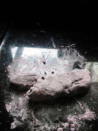 黑糍草饼—QQ的感觉的做法步骤:8