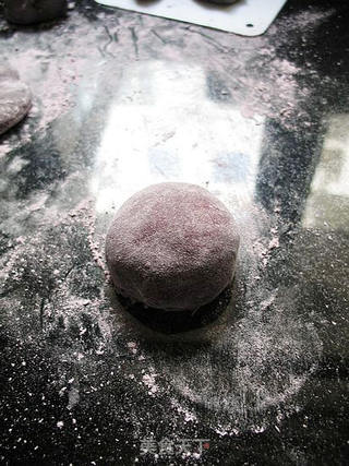 黑糍草饼—QQ的感觉的做法步骤:10