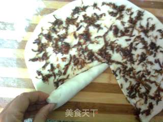 脆皮干菜千层饼的做法步骤:7