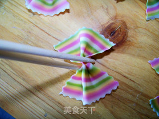 心蓝手制私房菜【幻彩蝴蝶面】——HOLD住!极度萌物来袭的做法步骤:8