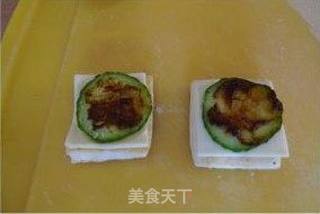 平凡小创意—豆腐三明治的做法步骤:9