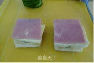 平凡小创意—豆腐三明治的做法步骤:10
