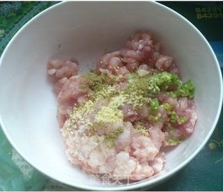 给老妈的礼物--亲手包的纯肉小馄饨的做法步骤:2