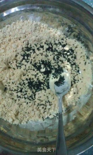 花生果酱夹心饼干的做法步骤:5