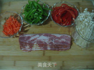 蔬菜培根卷的做法步骤：2
