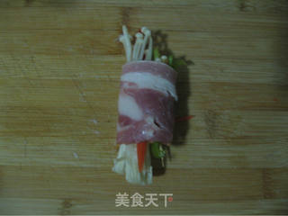 蔬菜培根卷的做法步骤：11