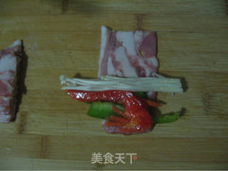 蔬菜培根卷的做法步骤:10