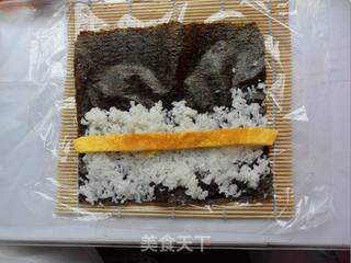 七彩紫菜包饭的做法步骤:5