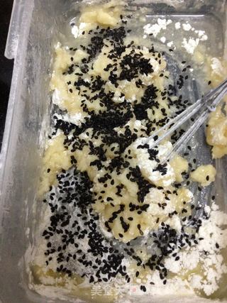 无蛋无奶无黄油素饼干的做法步骤:3