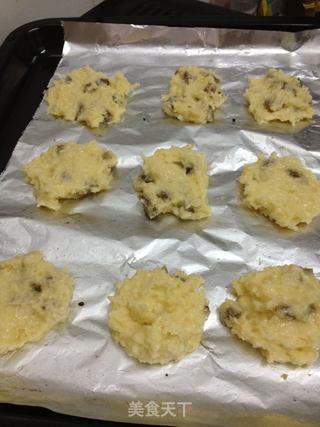 香椰葡萄饼干的做法步骤：7