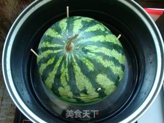 西瓜鸡的做法步骤:6