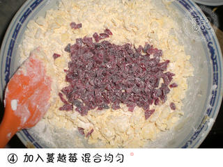 蔓越莓小酥饼的做法步骤:4