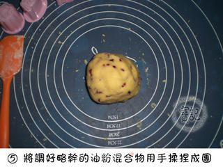 蔓越莓小酥饼的做法步骤:5