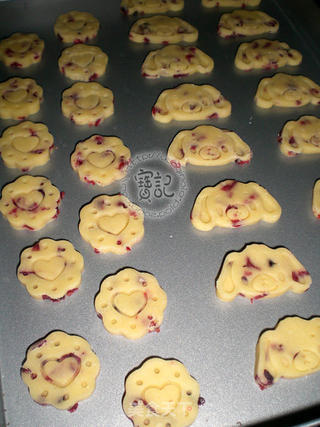 蔓越莓小酥饼的做法步骤:7