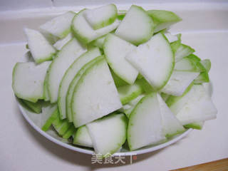 番茄炒瓠子的做法步骤:2