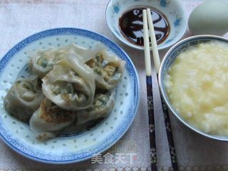 煎馄饨(豆皮韭菜虾皮馅儿)的做法步骤:20