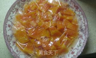 木瓜味面包的做法步骤:2