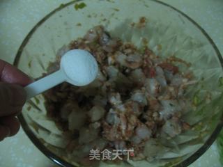 鲜虾西葫饺子的做法步骤：17