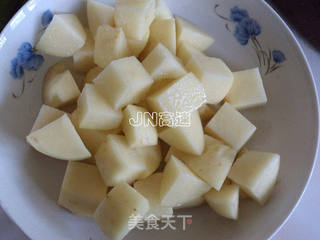 少油版东北家常菜——酱香地三鲜的做法步骤:4