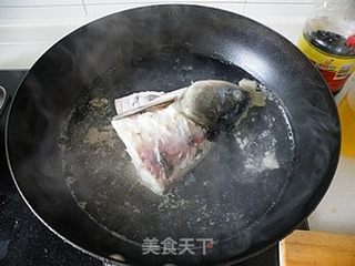 健脑益智助消化-----鱼头炖豆腐的做法步骤:4