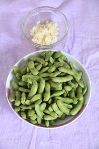 凉拌毛豆的做法步骤：2