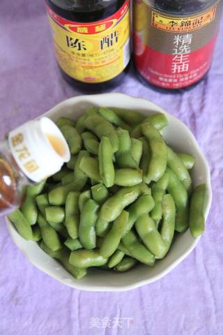 凉拌毛豆的做法步骤：4