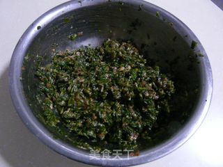 野菜美食——荠荠菜水饺的做法步骤：6